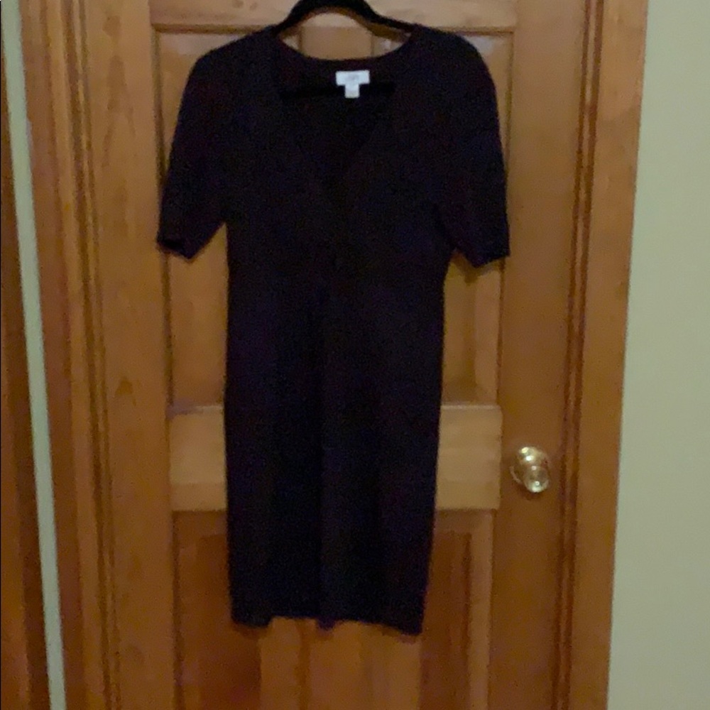 Loft Purple Sweater Dress